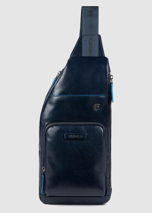 Actual product image Piquadro Blue Square - Crossbody bag