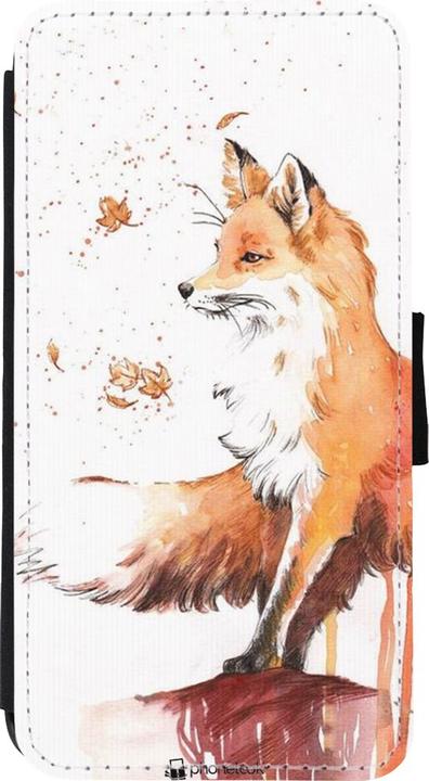 Actual product image PhoneLook Coque Wallet noir Autumn 21 Fox (Apple iPhone XS Max)