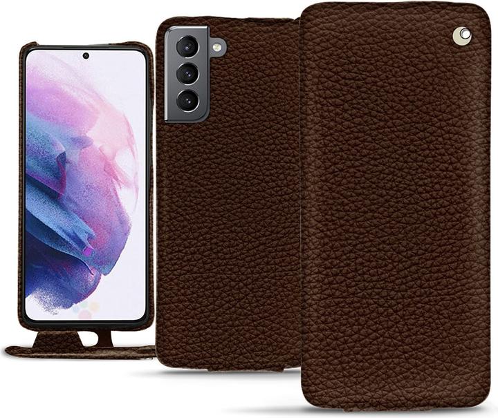 Actual product image Noreve Leather cover vertical (Samsung Galaxy S21)