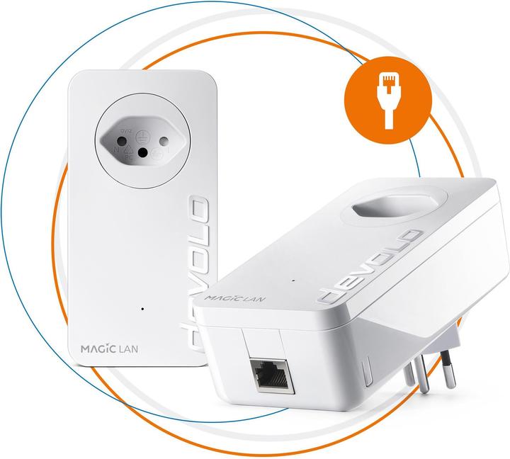 Actual product image Devolo Magic 2 LAN Starter Kit 1-1-2 (2400 Mbit/s)