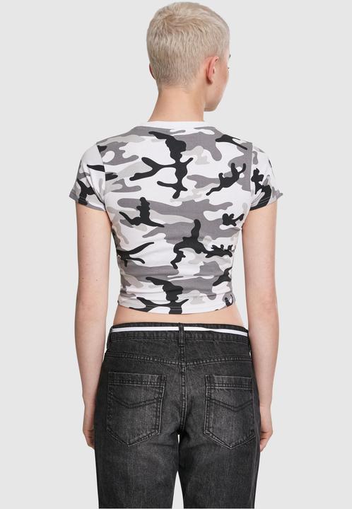 Immagine prodotto Urban Classics T-shirt in jersey elasticizzato da donna (XS)