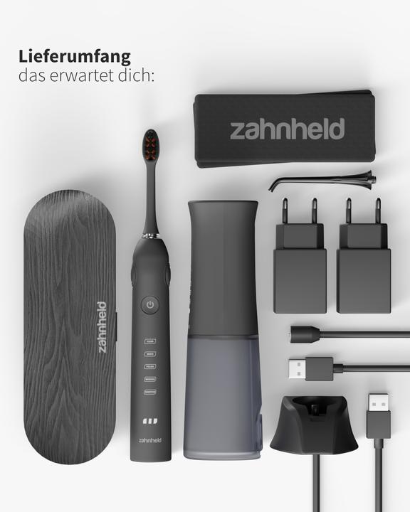 Produktbild Zahnheld Schallzahnbürste + Munddusche (Schallzahnbürste)
