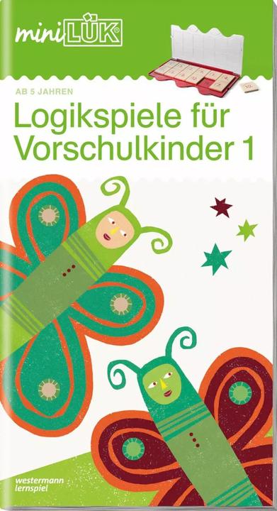 Immagine prodotto miniLÜK Logikspiele für Vorschulkinder 1 (Tedesco, 2001)