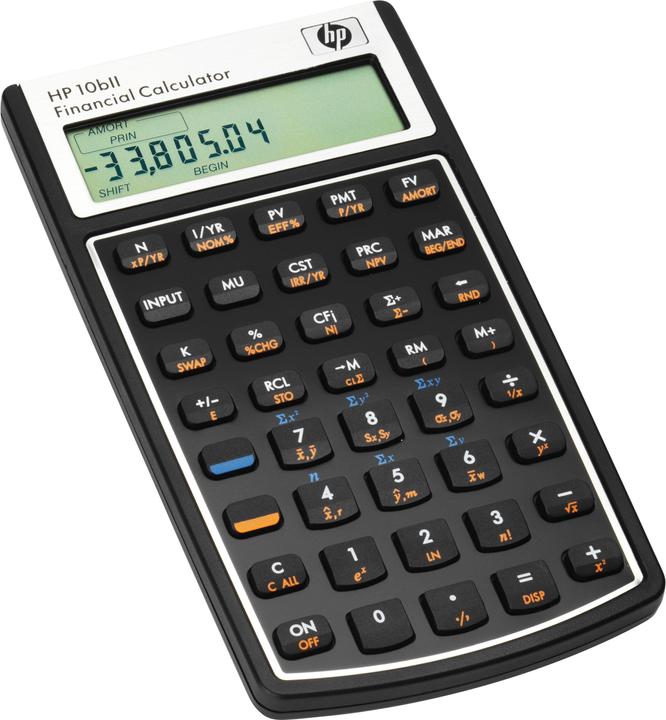 Produktbild HP 10bii+Int (Batterien)