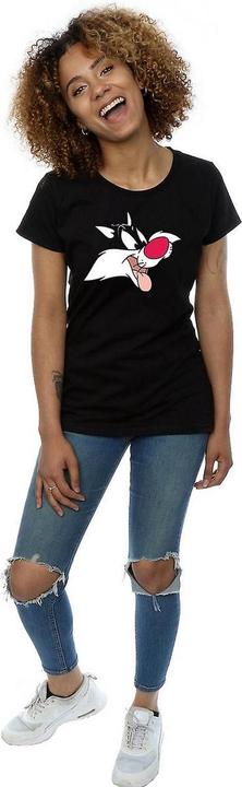Actual product image Looney Tunes Womens/Ladies Sylvester Cotton T-Shirt (L)