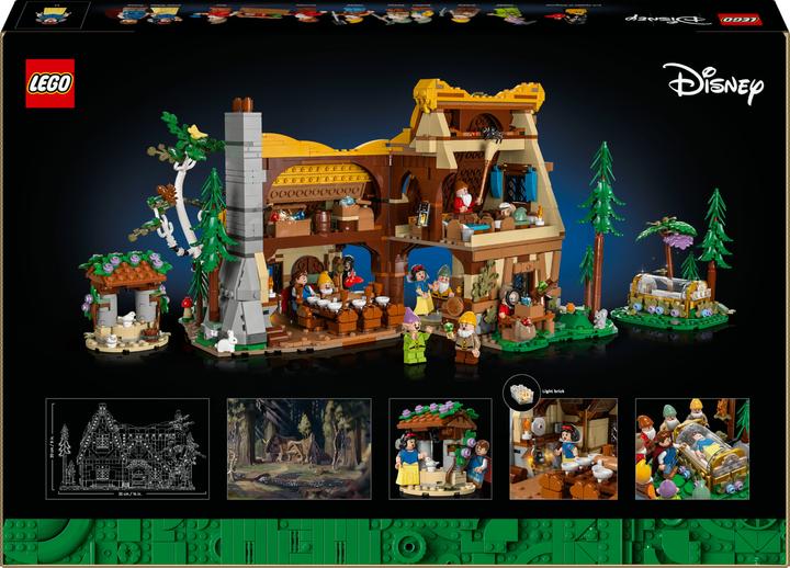 Actual product image LEGO The hut of Snow White and the Seven Dwarfs (43242, LEGO Disney)