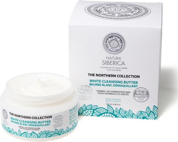 Immagine prodotto Natura Siberica Burro detergente bianco (Talco, 120 ml)