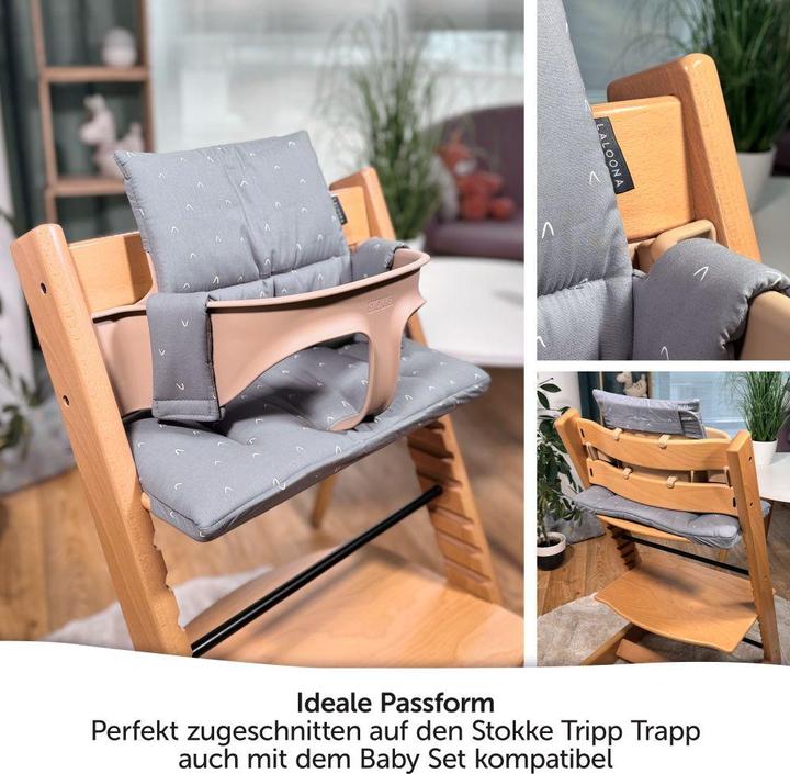 Actual product image La Loona LaLoona seat reducer for highchairs Seat cushion / highchair pad for Stokke Tripp Trapp
