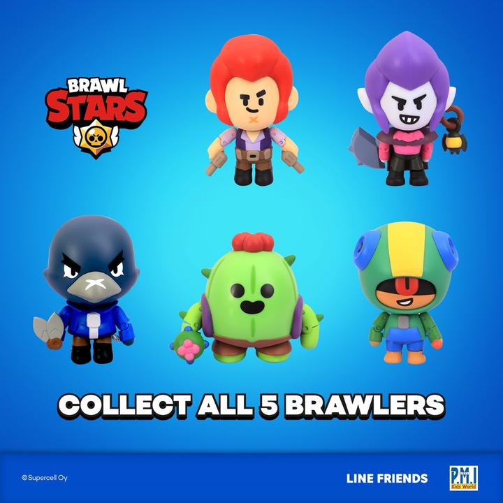 Actual product image Brawl Stars Action figure, Series 1, 11 cm