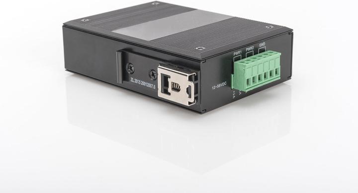 Immagine prodotto Digitus Convertitore industriale di media Gigabit 10/100/1000BaseT a 1000Base-SX SC 0.5km esteso Temp....