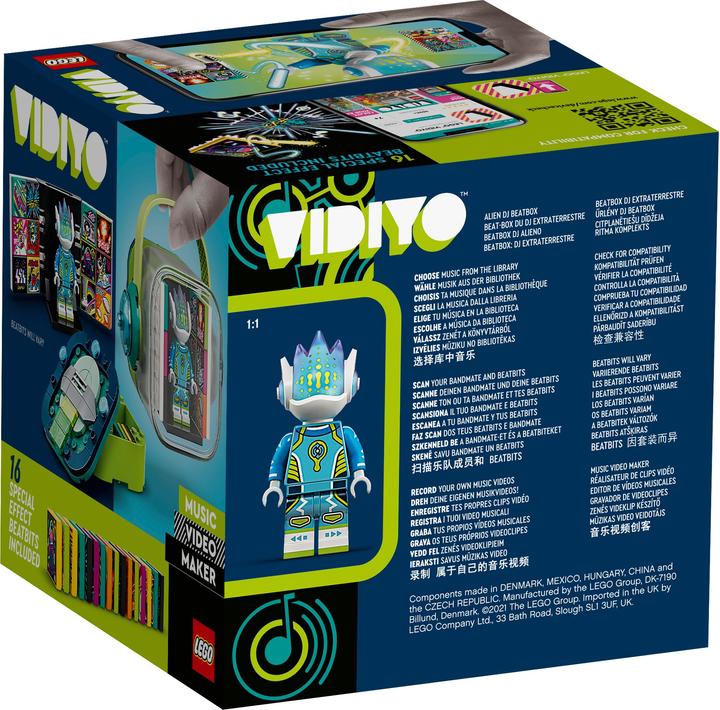 Immagine prodotto LEGO Alien DJ BeatBox (43104, LEGO Vidiyo)