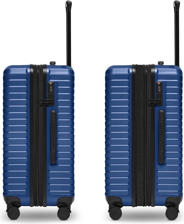 Immagine prodotto Redolz Set di valigie Essentials 18 a 4 ruote 3 pezzi con piega elastica (120 l, XL (da 115l))