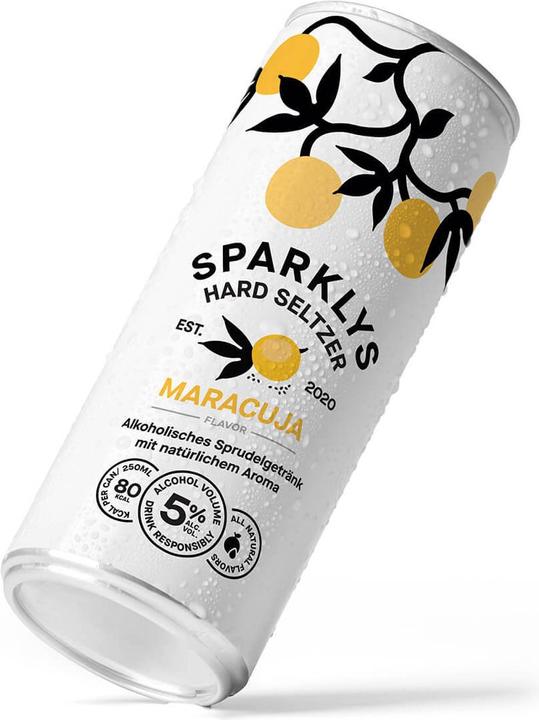 Produktbild Sparklys Hard Seltzer Maracuja (1 x 25 cl)