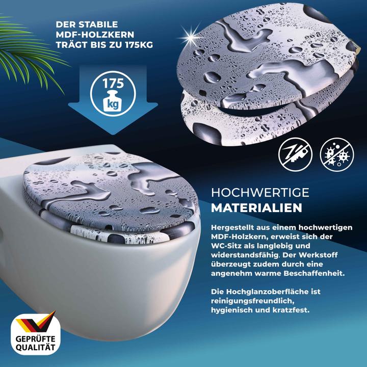 Actual product image Casaria Toilet seat
