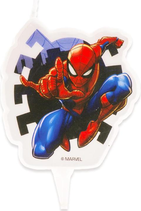 Actual product image Dekora Candle Spiderman (7cm) (1 pcs.)