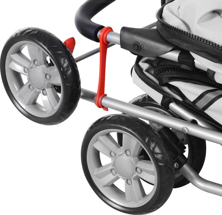 Image du produit PawHut Chariot pour chiens avec grillage (Chien, Pliable)