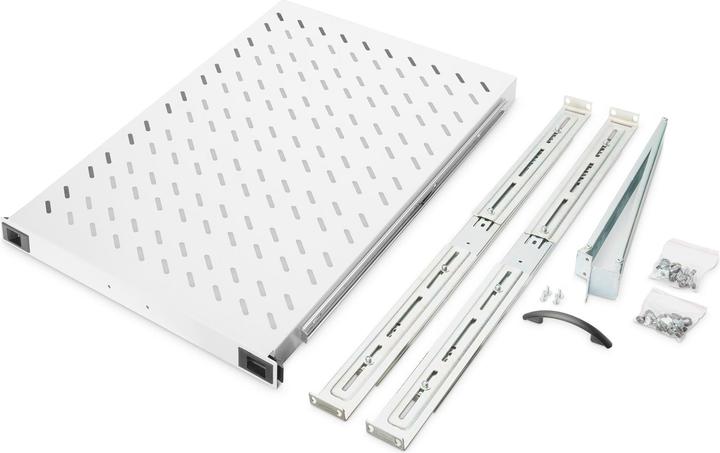 Productafbeelding Digitus DN-19 TRAY-2-1000 Uittrekplank 720mm, max. 65kg grijs