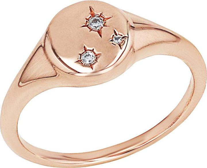 S.Oliver Ringe für Damen, 925 Sterling Silber, Zirkonia synth. (56, 925 Silber)