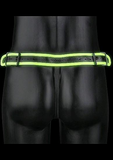 Actual product image Ouch! Buckle Jock Strap - Glow in the Dark (L)