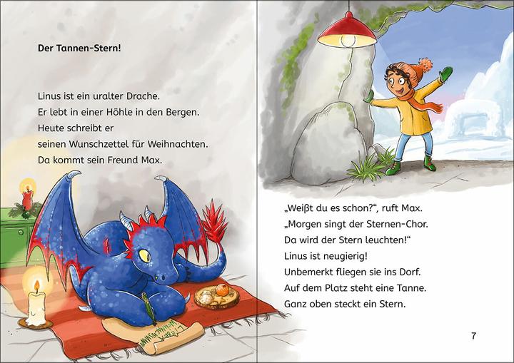 Produktbild Loewe Leselöwen-Adventskalender für Erstleser - Drachen