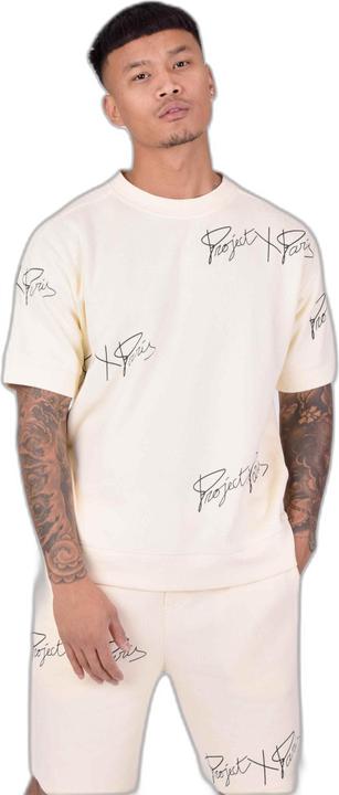 Image du produit Project X Paris t-shirt style maille imprimé logo soft (XS)