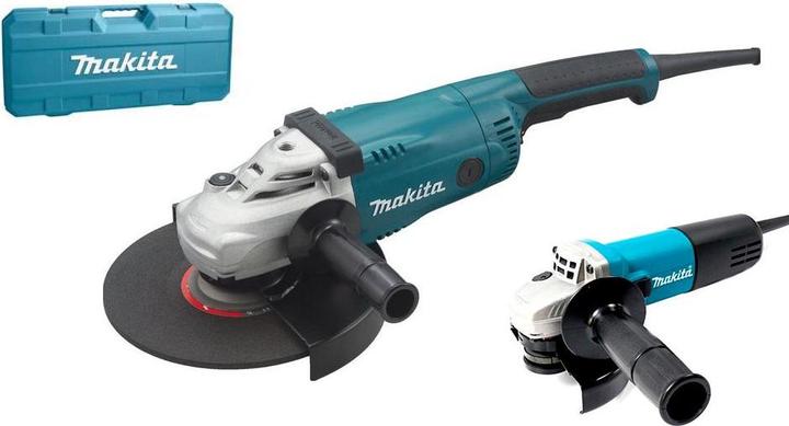 Produktbild Makita DK0053G Winkelschleifer-Set inkl. Transportkoffer, GA9020 & 9558HNR (125 mm)