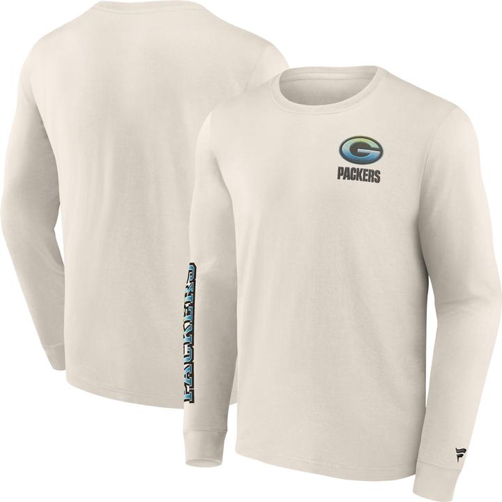 Fanatics Green Bay Packers Gradient LS Crew T-Shirt L (L)