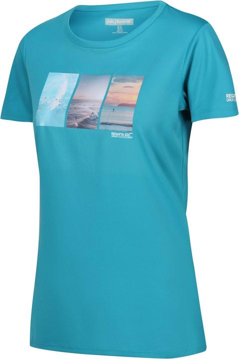 Actual product image Regatta Womens/Ladies Fingal VIII Ocean T-Shirt (36 D)