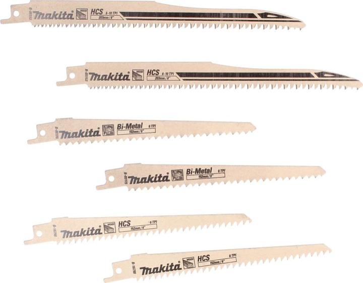 Image du produit Makita Lame de scie réciproque Assortiment A
