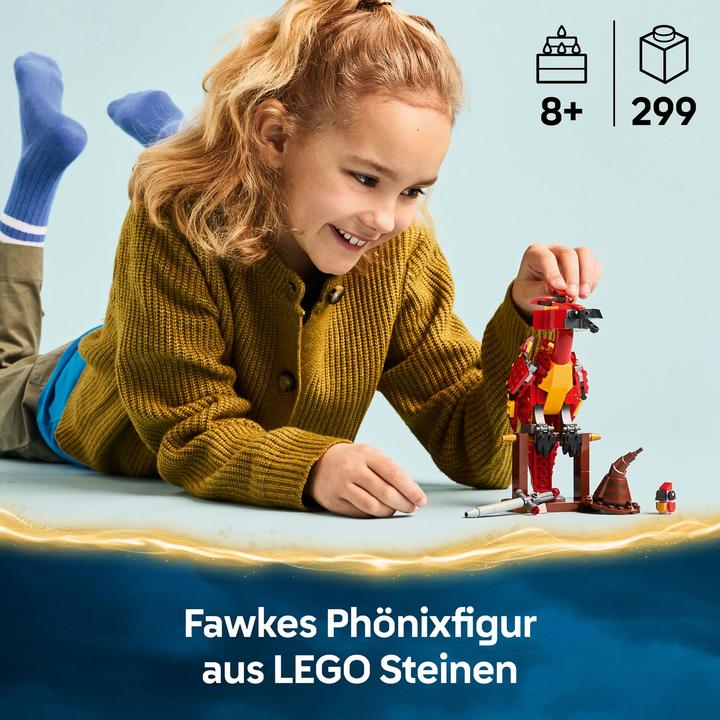 Actual product image LEGO Fawkes: Dumbledores Phönix (76448, LEGO Harry Potter)