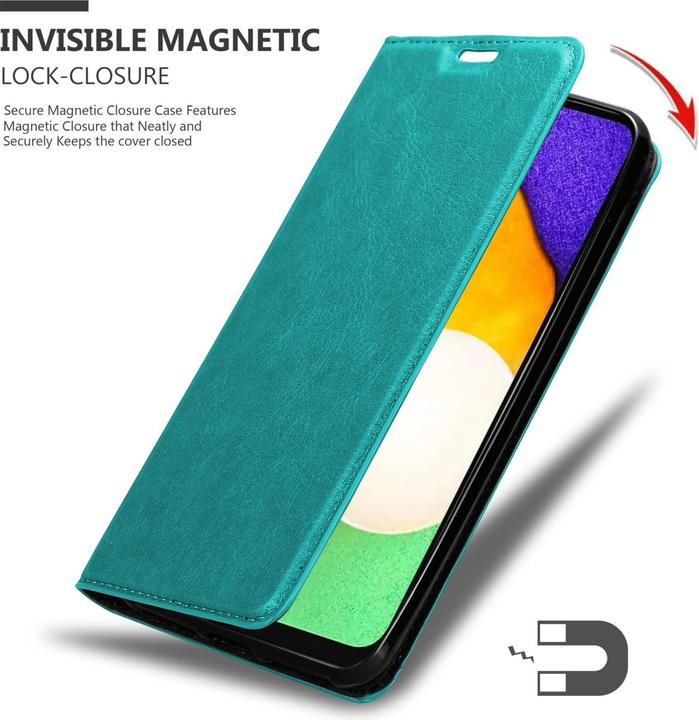 Immagine prodotto Cadorabo Libro Invis. Coperchio magnetico (Samsung Galaxy A13 5G)