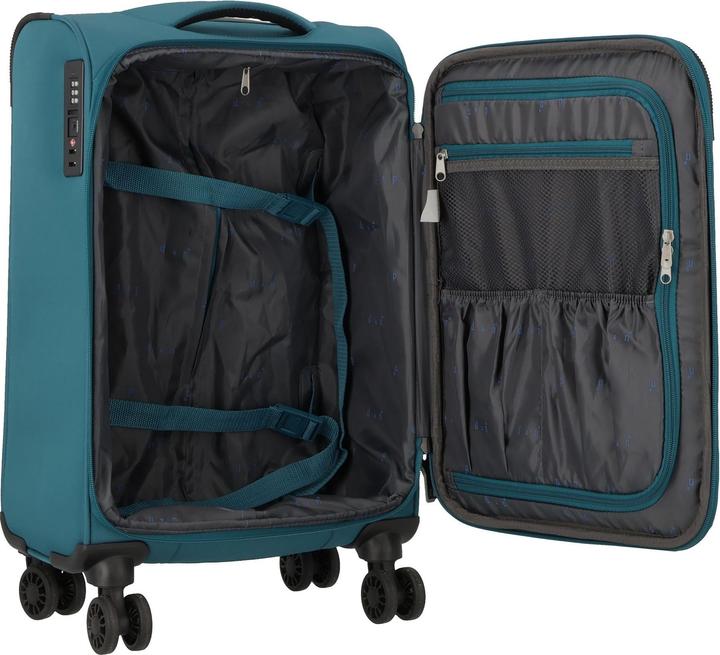Actual product image D&N Travel Line 9504 4 wheels cabin trolley S 55 cm (35 l, Hand luggage (up to 50 litres))