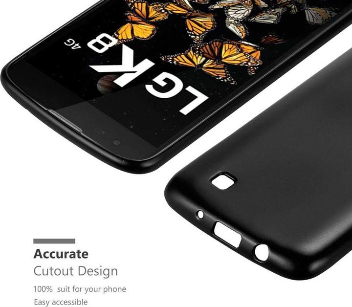 Image du produit Cadorabo Couverture métallique mate TPU (LG K8)