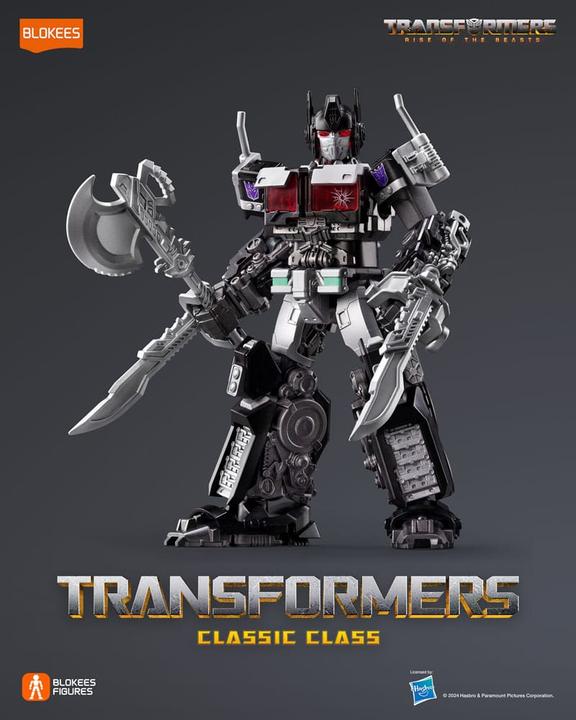 Actual product image Blokees Transformers Plastic Model Classic Class 08 Nemesis Prime 25 cm