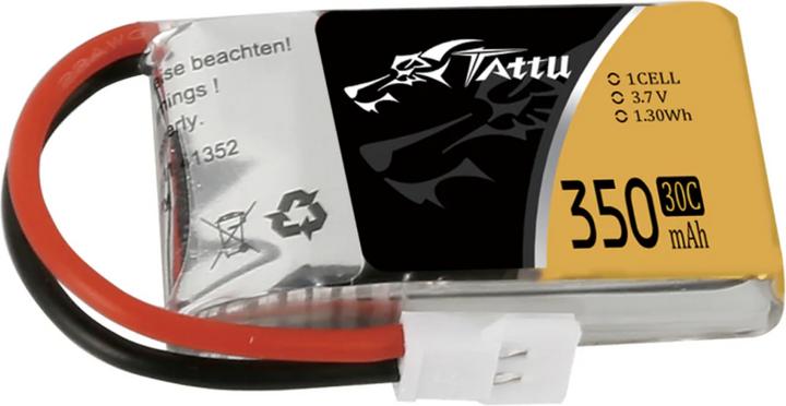 Tattu Accu RC LiPo 350 mAh 3.7 V 30C (3.70 V, 350 mAh)
