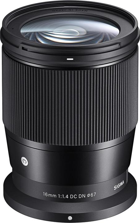 Produktbild Sigma 16mm f/1.4 DC DN Contemporary, Nikon-Z (Nikon Z, APS-C / DX)
