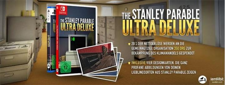 Actual product image iam8bit The Stanley Parable: Ultra Deluxe (Switch, DE)