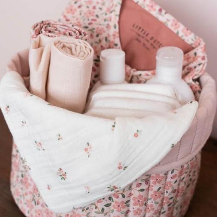 Image du produit Little Dutch Gesteppte Pflegekörbchen klein Fairy Floral