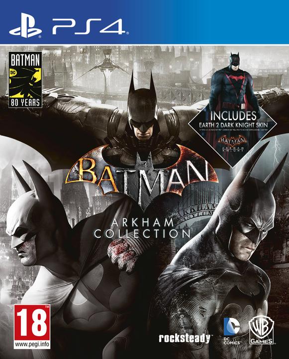 Immagine prodotto WB Bros Batman Arkham Trilogy Antologia Inglese PlayStation 4 (PS4, EN)
