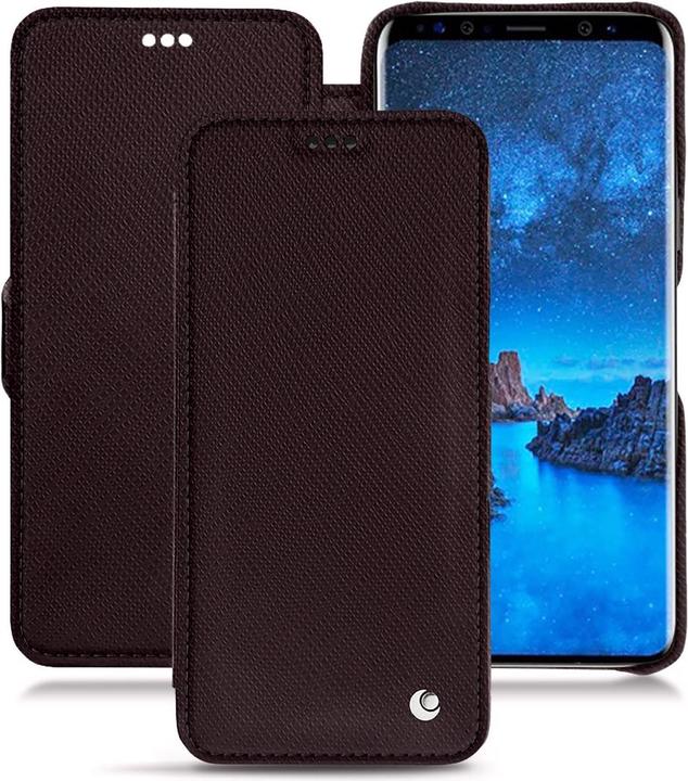 Productafbeelding Noreve Lederen omslag horizontaal (Samsung Galaxy S9)