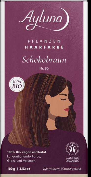 Ayluna Pflanzenhaarfarbe (Schokobraun)