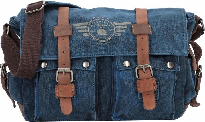 Image du produit Greenburry Sac à bandoulière Vintage Aviator 5898 Messenger Bag Blue Edition