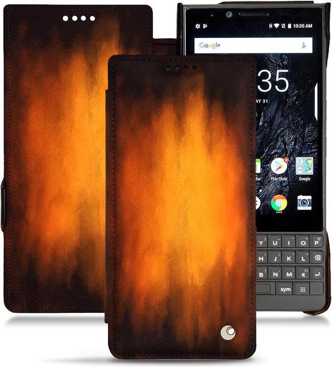 Productafbeelding Noreve Lederen omslag horizontaal (Blackberry KEY2)