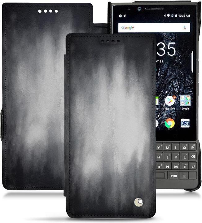 Productafbeelding Noreve Lederen omslag horizontaal (Blackberry KEY2)