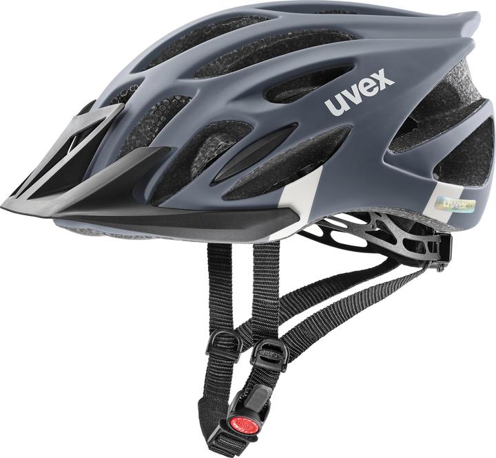 Actual product image Uvex Sports Flash bike helmet (size: 57-61 cm, 04 black) (57 - 61 cm)