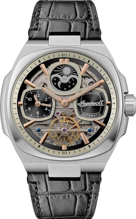 Produktbild Ingersoll 1892 Ingersoll I15801 Herrenuhr The Spirit Automatik 47mm 5ATM (Analoguhr, 47 mm)