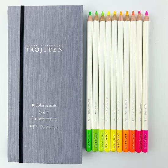 Actual product image Tombow Artist's colour pencil Irojiten (Multicoloured, 10 x)