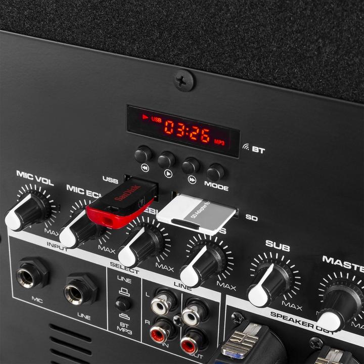 Image du produit Vonyx VX1015BT (Actif, 1x 1000 W)