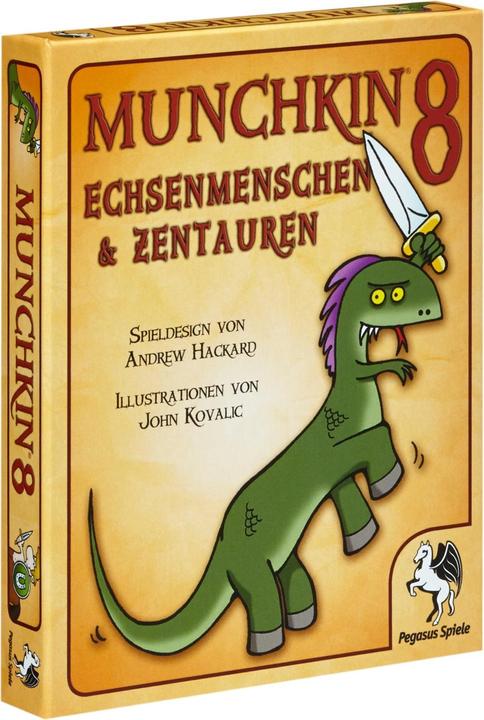 Produktbild Pegasus Munchkin 8 - Echsenmenschen & Zentauren (Deutsch)