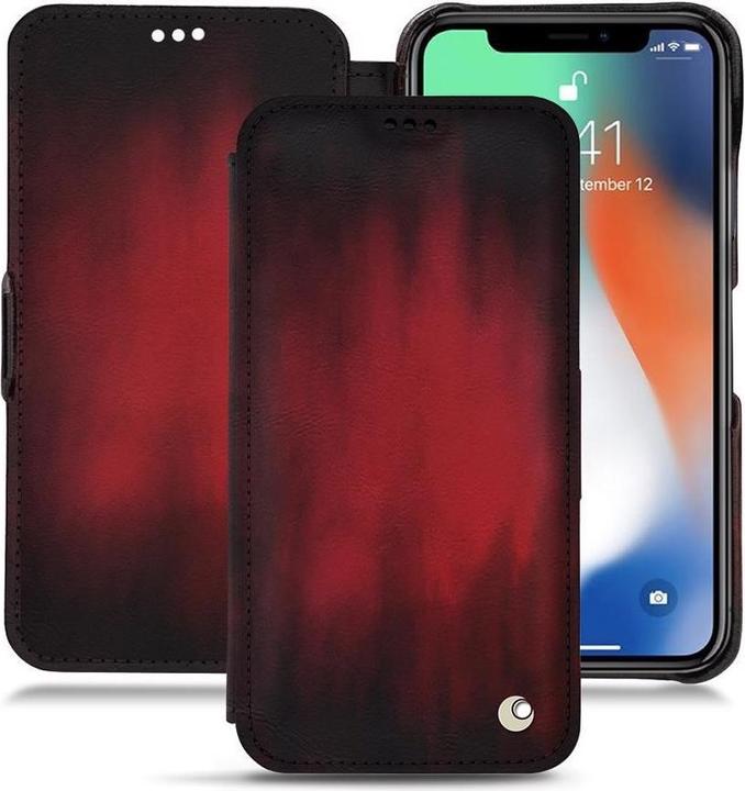 Productafbeelding Noreve Lederen omslag horizontaal (Apple iPhone XS Max)